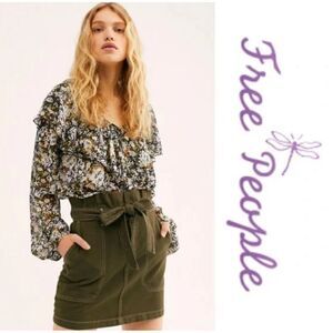 Free People Splendor In The Grass Skirt Size 8